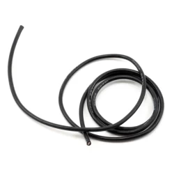 ProTek RC 14awg Black Silicone Hookup Wire (1 Meter) #PTK-5603