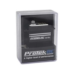 ProTek RC 160TBL "Black Label" Low Profile High Torque Brushless Servo (High Voltage/Metal Case) #PTK-160TBL -Racing Gear Shop protek rc protek rc 160tbl black label low profile 2
