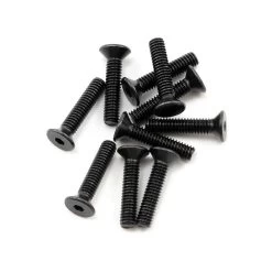 ProTek RC ProTek RC 2.5x12mm "High Strength" Flat Head Screws (10)