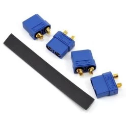 ProTek RC 4.5mm "TruCurrent" XT90 Polarized Battery Connectors (4 Female) #PTK-5037