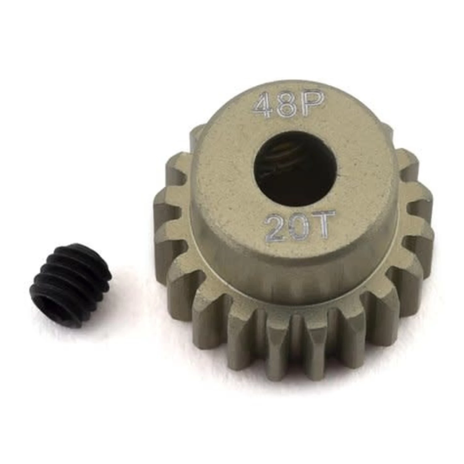ProTek RC 48P Lightweight Hard Anodized Aluminum Pinion Gear (3.17mm Bore) (20T) #PTK-8607 1 ProTek RC 48P Lightweight Hard Anodized Aluminum Pinion Gear (3.17mm Bore) (20T) #PTK-8607