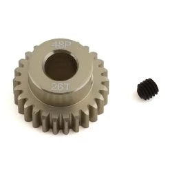 ProTek RC 48P Lightweight Hard Anodized Aluminum Pinion Gear (5.0mm Bore) (26T) #PTK-8646