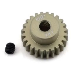 ProTek RC 48P Lightweight Hard Anodized Aluminum Pinion Gear (3.17mm Bore) (24T) #PTK-8611