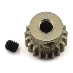 ProTek RC 48P Lightweight Hard Anodized Aluminum Pinion Gear (3.17mm Bore) (19T) #PTK-8606