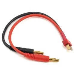ProTek RC ProTek RC Heavy Duty T-Style Ultra Plug Charge Lead (Male To 4mm Banana)