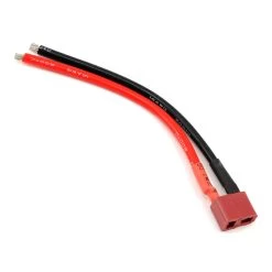 ProTek RC T-Style Ultra Plug Female Battery Pigtail (10cm, 14awg Wire) (1)