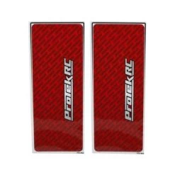 ProTek RC Universal Chassis Protective Sheet (Red) (2) (12.5x33.5cm) #PTK-1102-RED