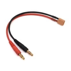 ProTek RC ProTek RC XT30 Charge Lead (Male XT30 To 4mm Banana Plugs) (6" / 15.24cm)
