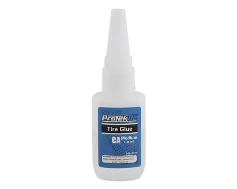 PTK-1570 ProTek RC CA Tire Glue W/Glue Tip (Medium) (0.75oz) (Protek RC) 1 PTK-1570 ProTek RC CA Tire Glue W/Glue Tip (Medium) (0.75oz) (Protek RC)