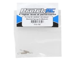 PTK-7102 1.25" 1/8 Exhaust Manifold Spring (2) (Medium) (Protek RC)