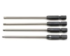 PTK-8243 "TruTorque" Metric 1/4" Power Drill Tip Set (4) (1.5, 2.0, 2.5, 3.0mm) (Protek RC)
